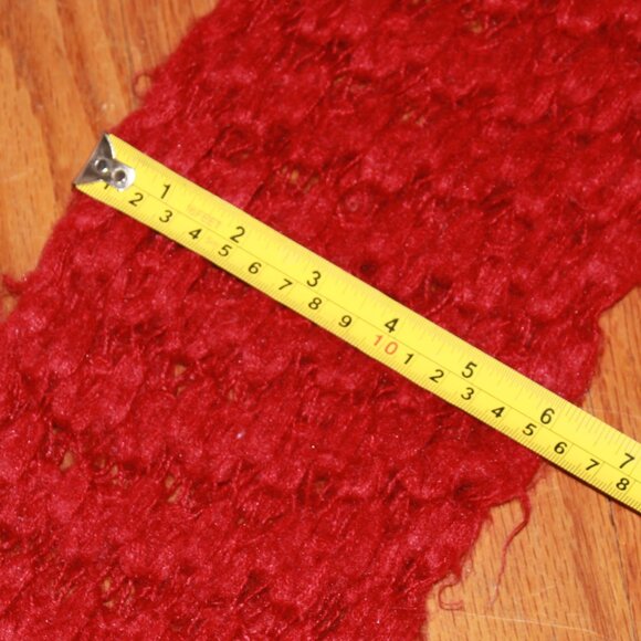 Unknown Brand Handknit Crochet Scarf - Picture 6 of 6